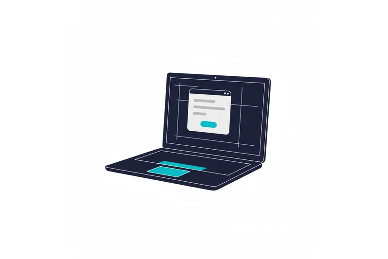 Laptop mit geöffnetem Hilfe-Fenster. Die KI schlägt einen Schritt vor, darunter der Knopf Ja, ausführen.